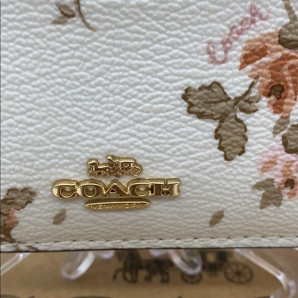 COACH Card Case imitation gold/chalk multi - Picture 2 of 16